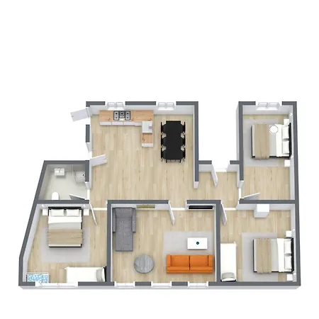 Apartment Large Modern By Meat Packing District In