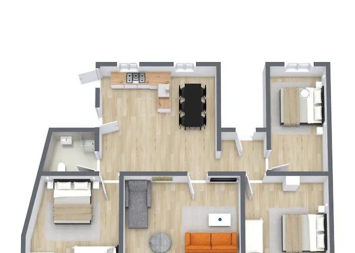 Apartment Large Modern By Meat Packing District In